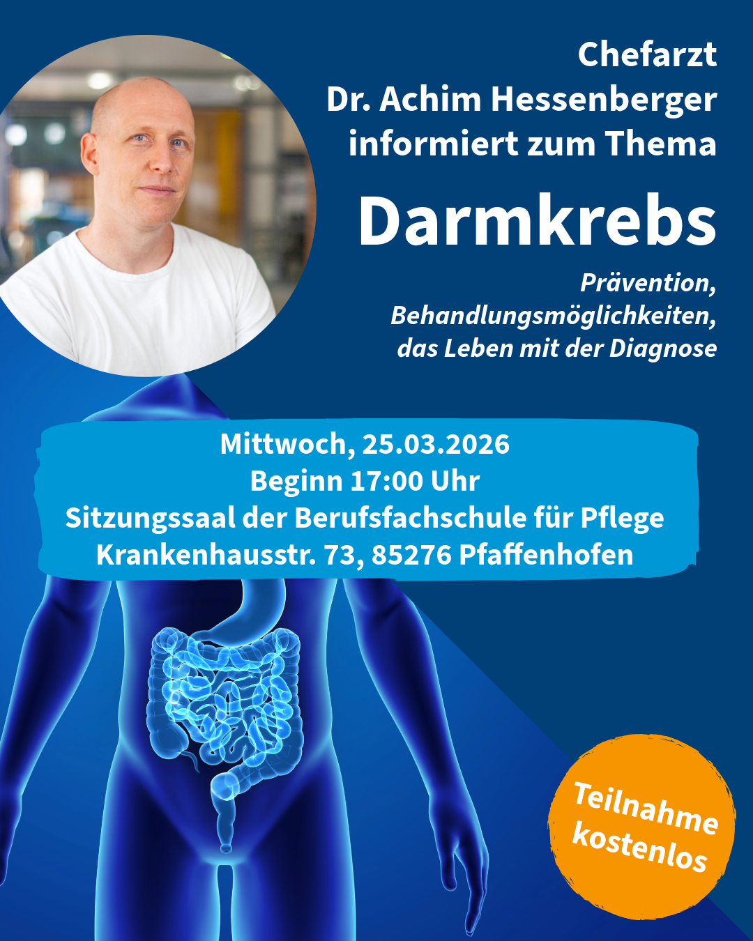 Darmkrebsmonat März: Das Leben mit der Krankheit und moderne Behandlungsmöglichkeiten